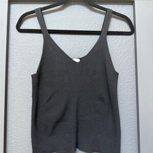 A New Day Black Fitted Camisole Top